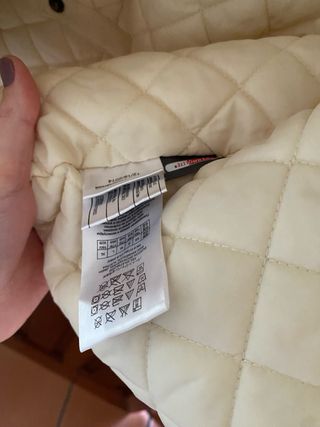 Abrigo Burton Beige Mujer