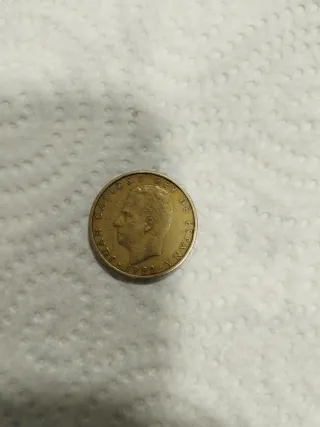 Moneda España Juan Carlos I 1982