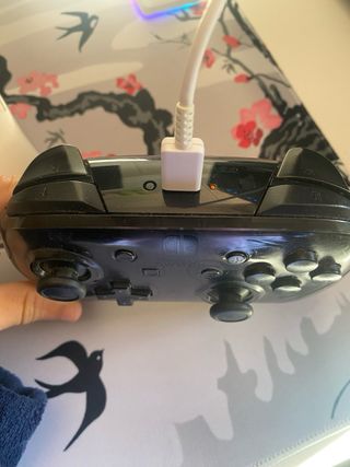 Mando Pro Nintendo Switch Negro