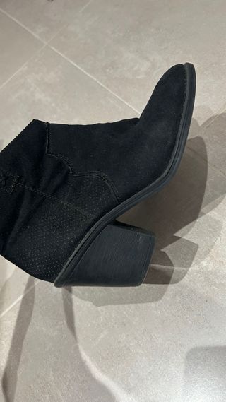 Botines negros Talla 37.5