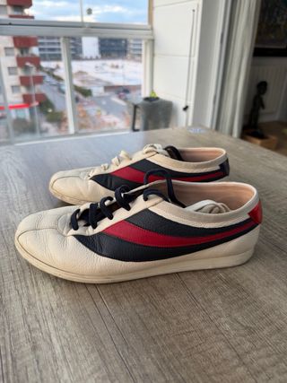 Zapatillas Gucci Abeja Roja y Azul