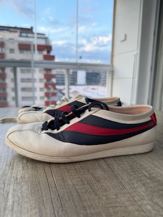 Zapatillas Gucci Abeja Roja y Azul