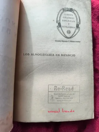 Libro antiguo de Ramón Muntaner