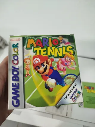 Mario Tennis Game Boy Color Completo