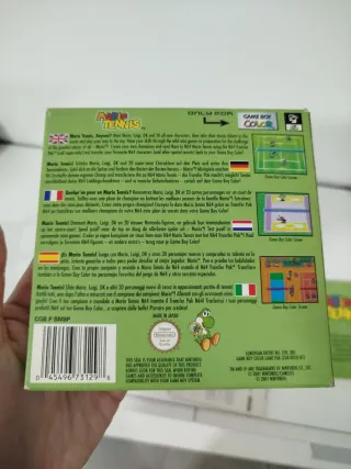 Mario Tennis Game Boy Color Completo