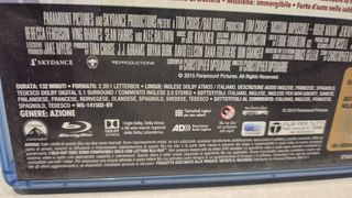 Mission Impossible Rogue Nation Blu-ray