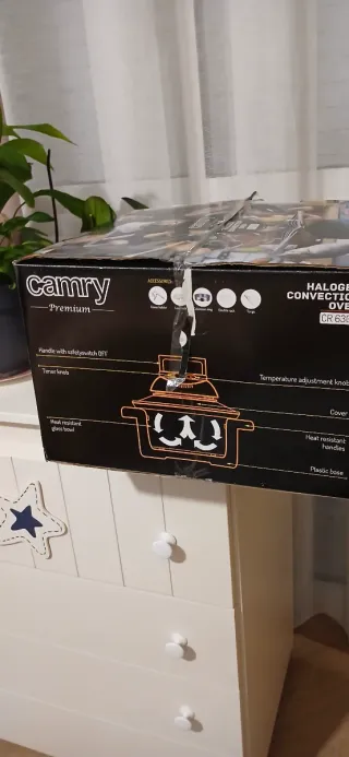 Horno Halógeno Camry Premium