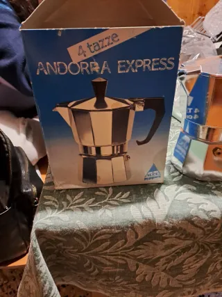 Caffettiera Moka Andorrá Express 4 tazze