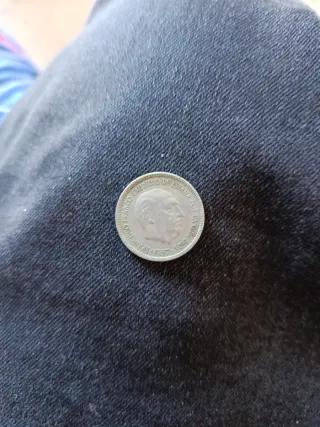 Moneda 5 Pesetas 1957 Franco