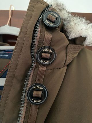 Abrigo Tommy Hilfiger Marron Chocolate