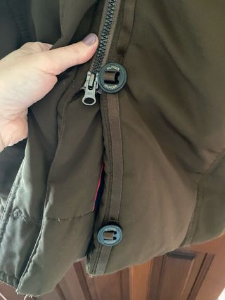 Abrigo Tommy Hilfiger Marron Chocolate