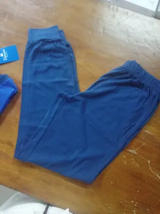 2 Pigiama Ragazzo 11/12 Anni cotone blu