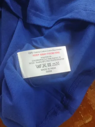 2 Pigiama Ragazzo 11/12 Anni cotone blu