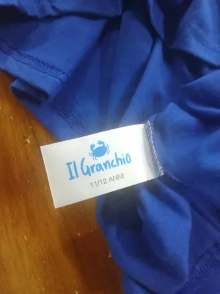 2 Pigiama Ragazzo 11/12 Anni cotone blu