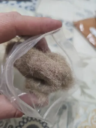 Dubbing liebre marrón claro