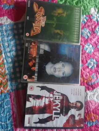 DVDs variados: Red Sonja, Dark Angel, Jekyll