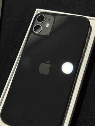 iPhone 11 Space Gray  negro brillante