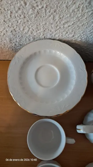 Juego de café de porcelana