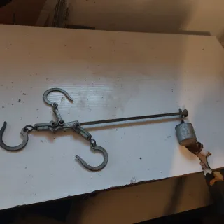 Báscula romana antigua