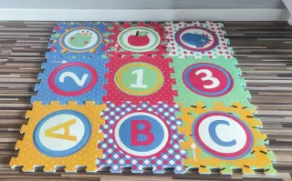 Alfombra Puzzle Infantil Números.