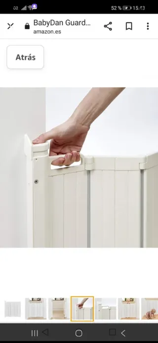 Barrera Escalera Retráctil Guard Me Baby