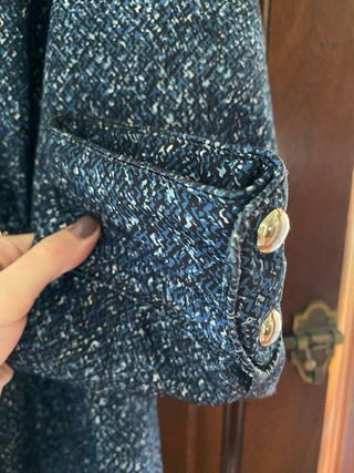 Abrigo El Corte Inglés azul