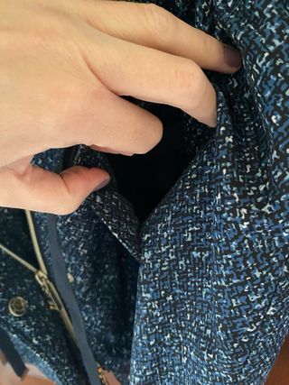 Abrigo El Corte Inglés azul