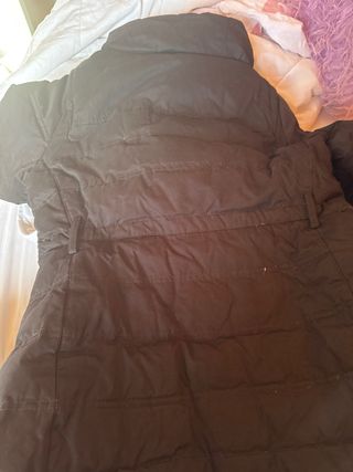 Chaqueta anorak acolchada Mango negra