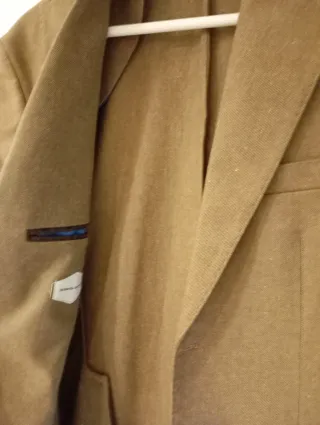 Giacca uomo casual beige taglia 48