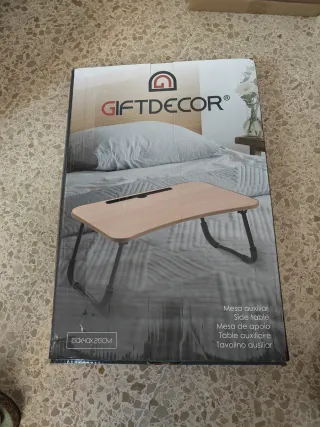 Mesa auxiliar Giftdecor para cama