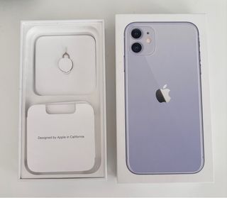 iPhone 11 Morado claro.