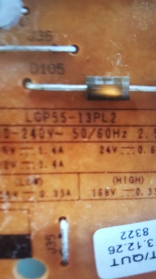 piezas  tv lg 55ln575s