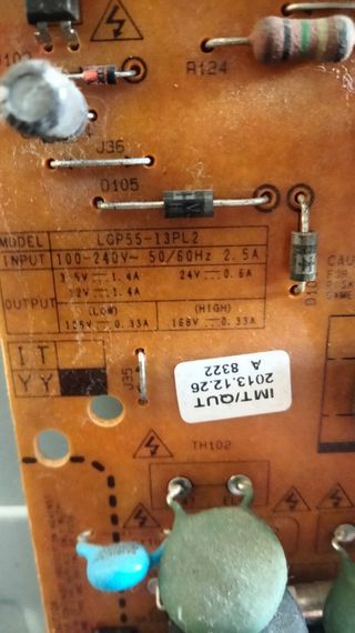 piezas  tv lg 55ln575s