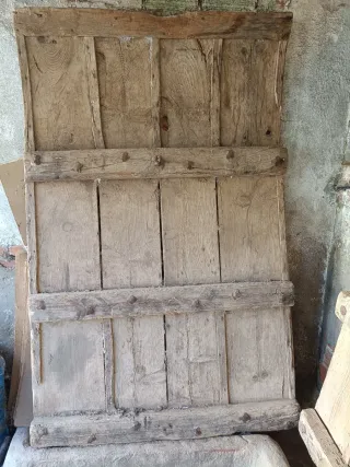 Trillo de madera antiguo