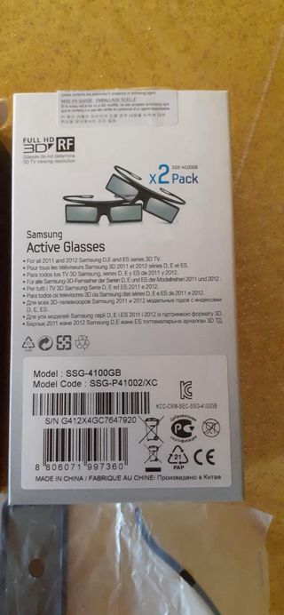 Samsung Occhiali 3D Attivi SSG-P41002