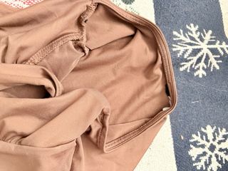 Vestido marrón halter escotado