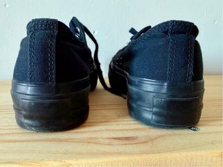 Converse plataforma negras