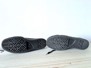 Converse plataforma negras