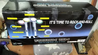 Batería rock band para Wii, PS2 y PS3