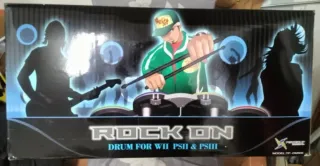 Batería rock band para Nintendo Wii, PS2 y PS3