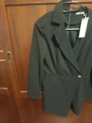 Vestito pantalone Shein verde taglia M