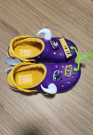 Crocs NFL Minnesota Vikings Morado/Amarillo