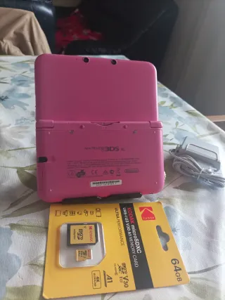 64gb Nintendo 3DS XL Rosa Juegos