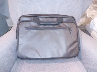 Maletín Dell cuero sintético negro