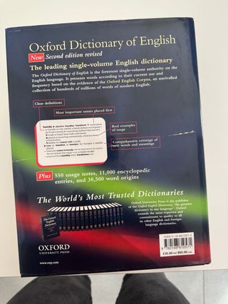 Oxford Dictionary of English second edition