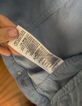 Chaqueta Tommy Jeans Pana Azul Talla S