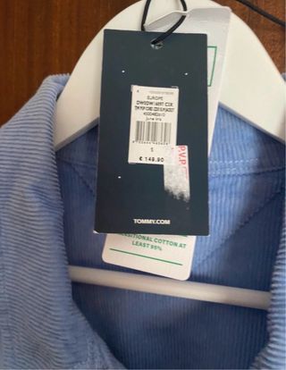 Chaqueta Tommy Jeans Pana Azul Talla S