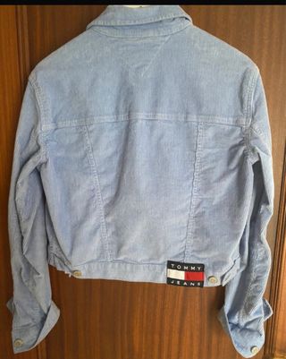 Chaqueta Tommy Jeans Pana Azul Talla S