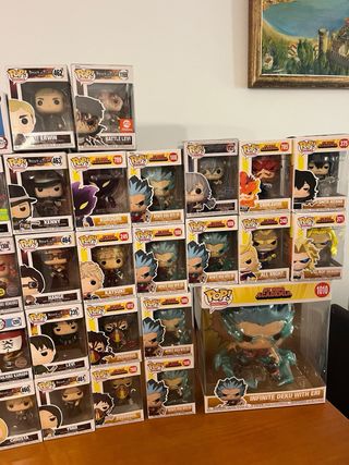 Funkos My Hero, Attack on Titan y Hunter x Hunter