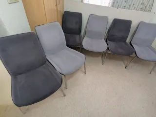 Conjunto de 6 sillas de comedor comodísimas